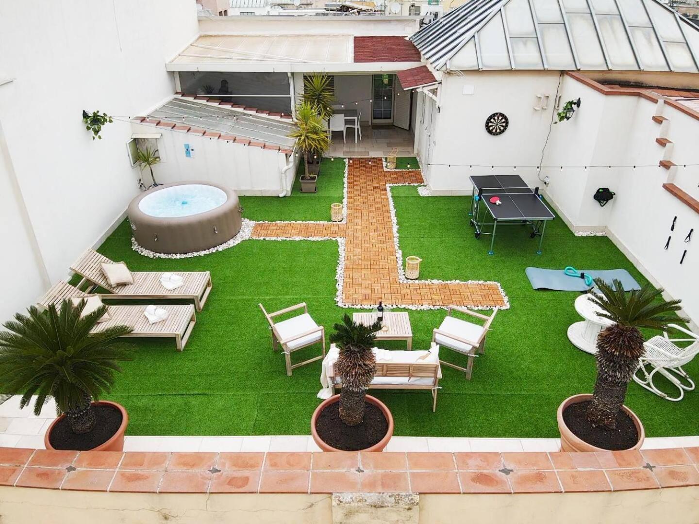 150Mq Rooftop Paradise - Spacious Private Terrace Барі Екстер'єр фото